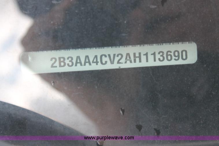 image for item AJ9333 2010 Dodge Charger