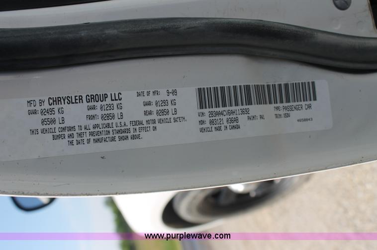 image for item AJ9339 2010 Dodge Charger