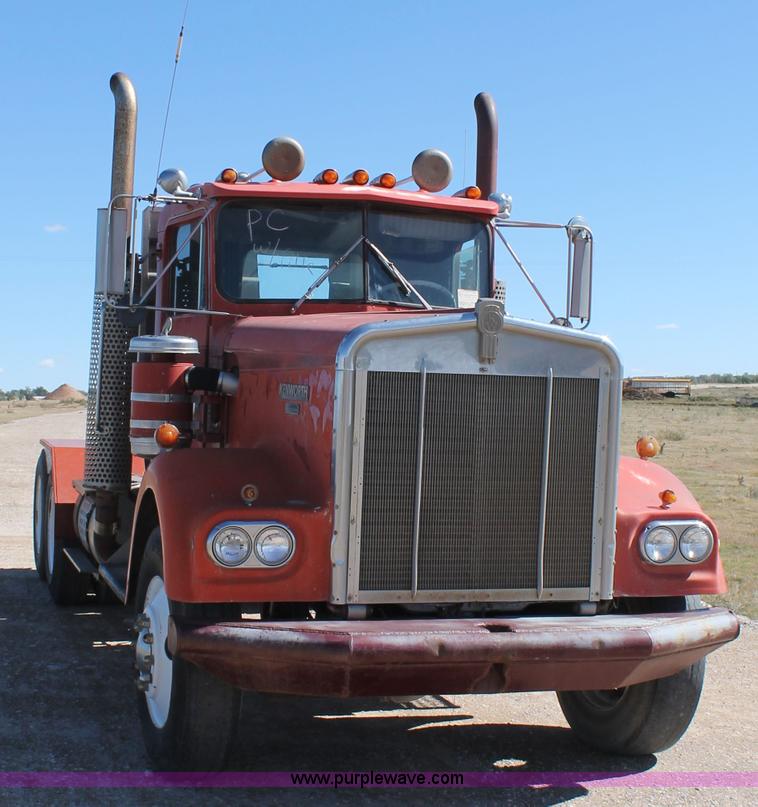 image for item AO9661 1973 Kenworth W923 semi truck