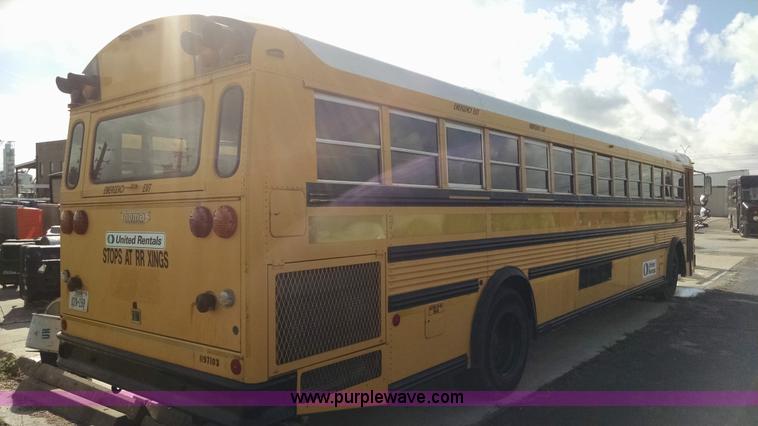 image for item AY9489 1998 Thomas Built school bus