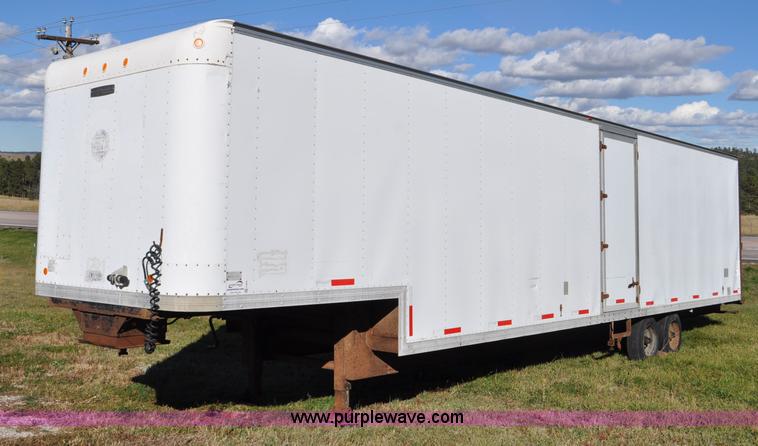 image for item F2070 1992 Mac-lander enclosed trailer