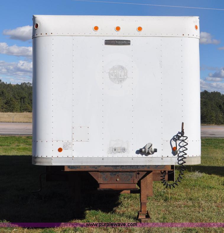 image for item F2070 1992 Mac-lander enclosed trailer