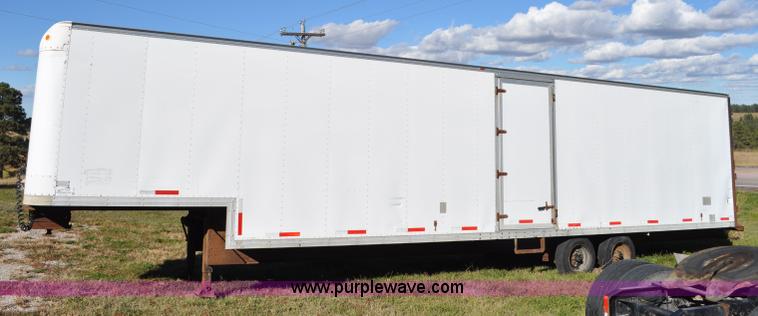 image for item F2070 1992 Mac-lander enclosed trailer