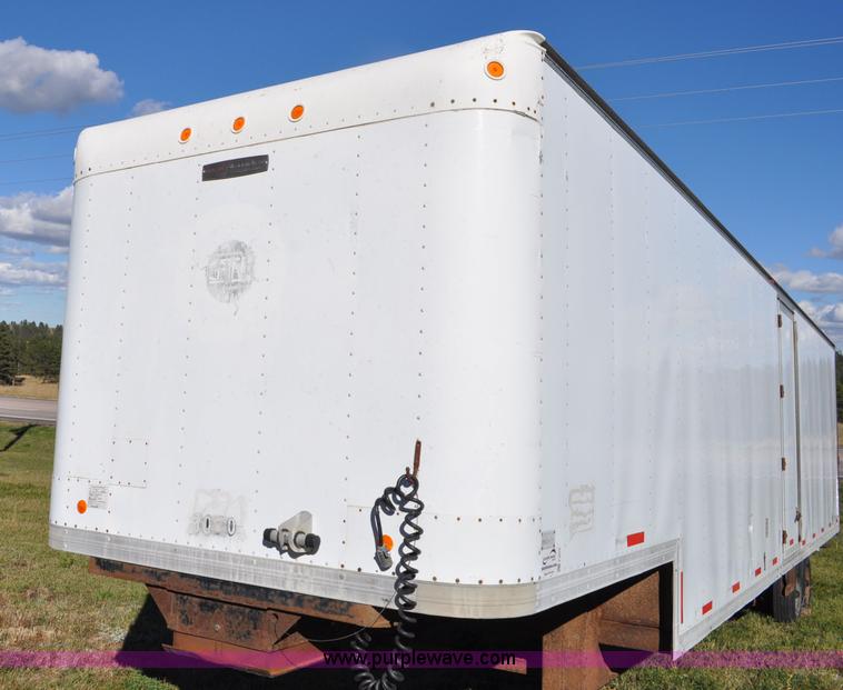 image for item F2070 1992 Mac-lander enclosed trailer
