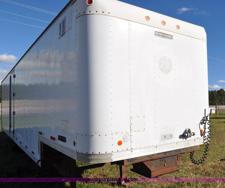 image for item F2070 1992 Mac-lander enclosed trailer