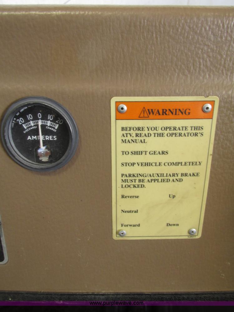 image for item G9930 2005 Max IV six wheel amphibious vehicle