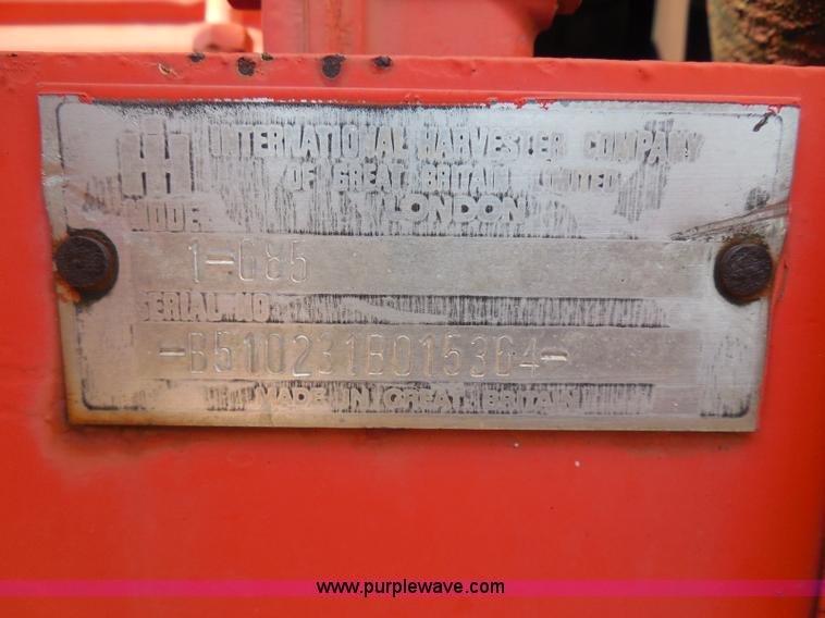 image for item I3310 1985 Case IH 1685 tractor