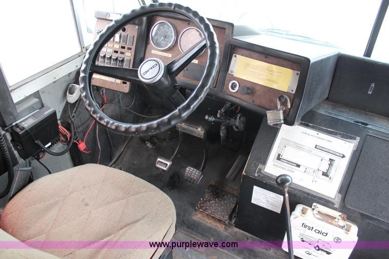 image for item I5857 1985 GMC P6 Amtran bus