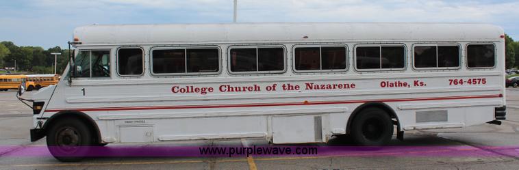 image for item I6000 1989 GMC P6 Amtran bus