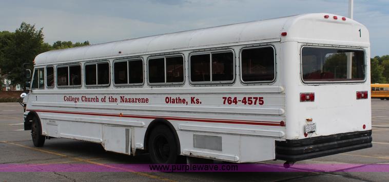 image for item I6000 1989 GMC P6 Amtran bus