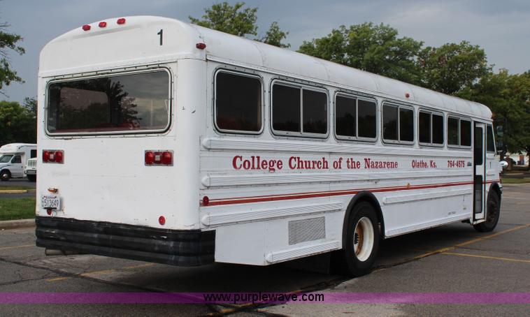 image for item I6000 1989 GMC P6 Amtran bus