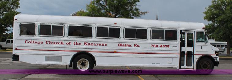 image for item I6000 1989 GMC P6 Amtran bus