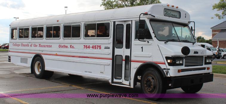 image for item I6000 1989 GMC P6 Amtran bus