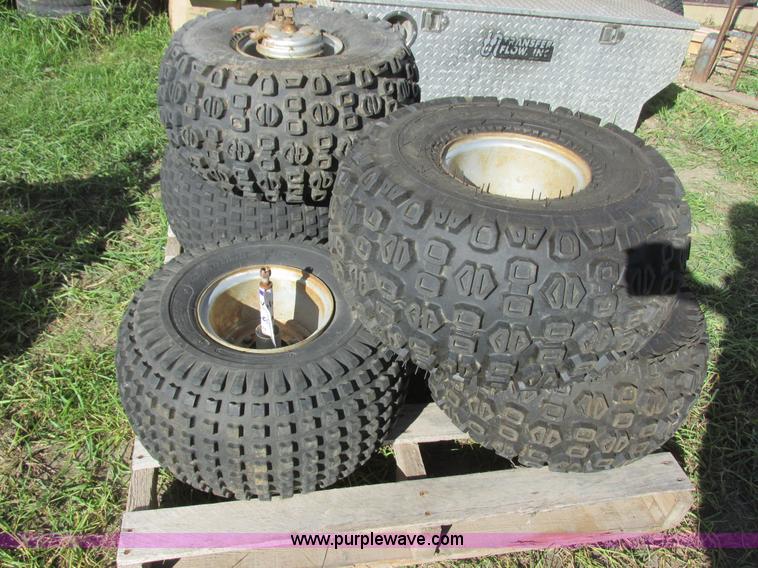 image for item I6017 Assorted ATV wheels and tires