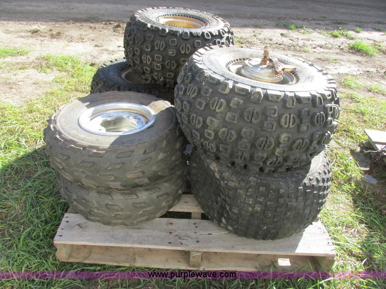 image for item I6017 Assorted ATV wheels and tires