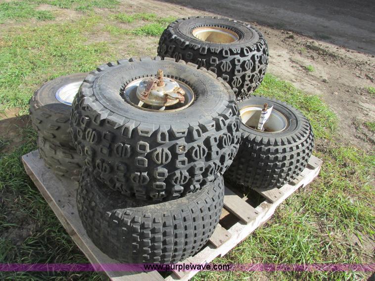 image for item I6017 Assorted ATV wheels and tires
