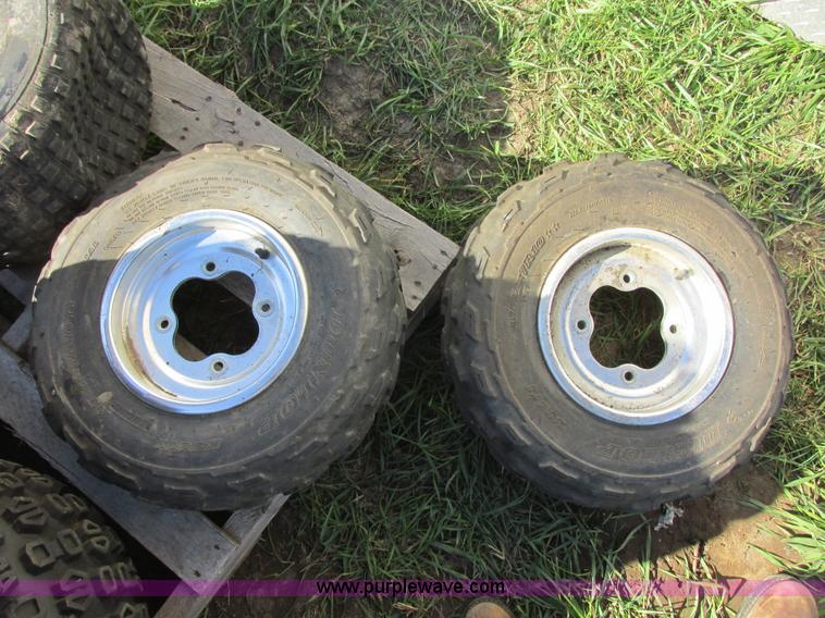 image for item I6017 Assorted ATV wheels and tires