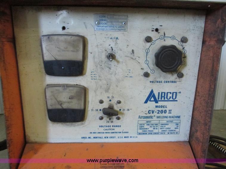 image for item I6018 Airco CV-200II Aircomatic welder