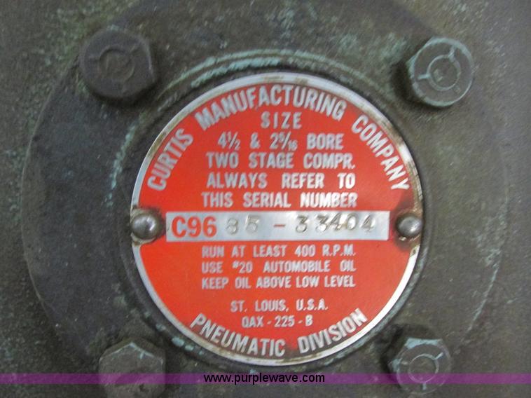 image for item I6021 Curtis 00969A air compressor