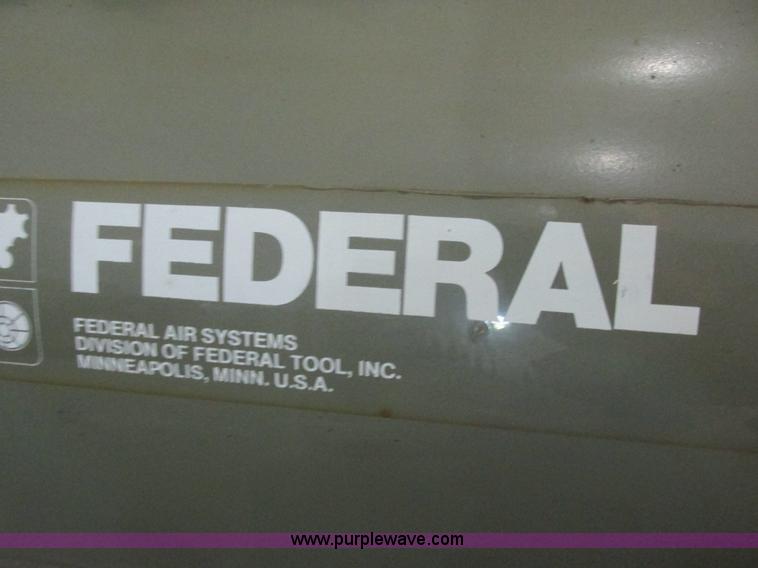 image for item I6022 Federal air compressor