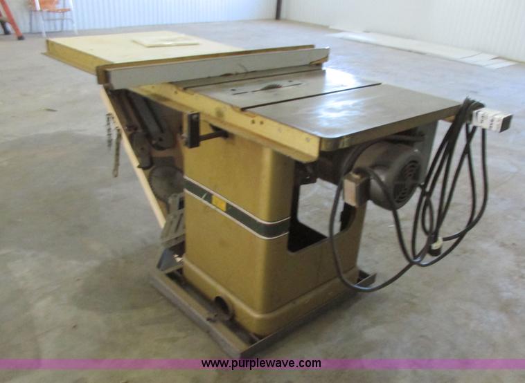 image for item I6025 Powermatic 66 table saw