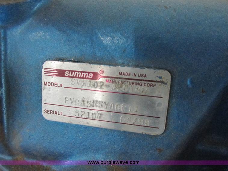 image for item I6026 Hydraulic high power pump