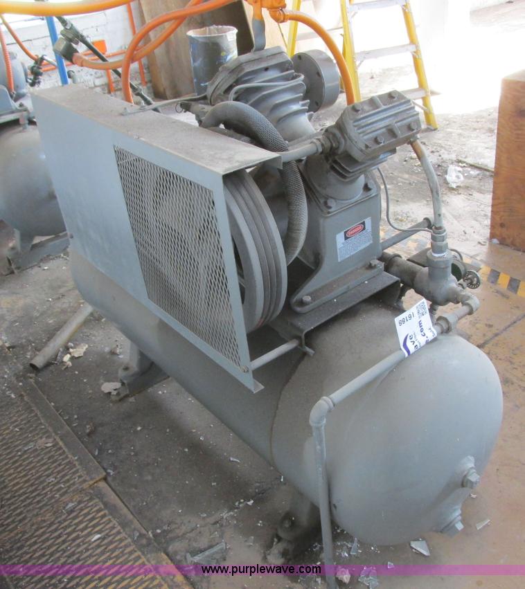 image for item I6188 Ingersoll Rand 250 air compressor
