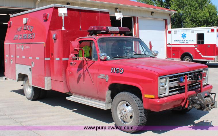 image for item J2170 1985 Chevrolet Custom Deluxe 30 pickup truck