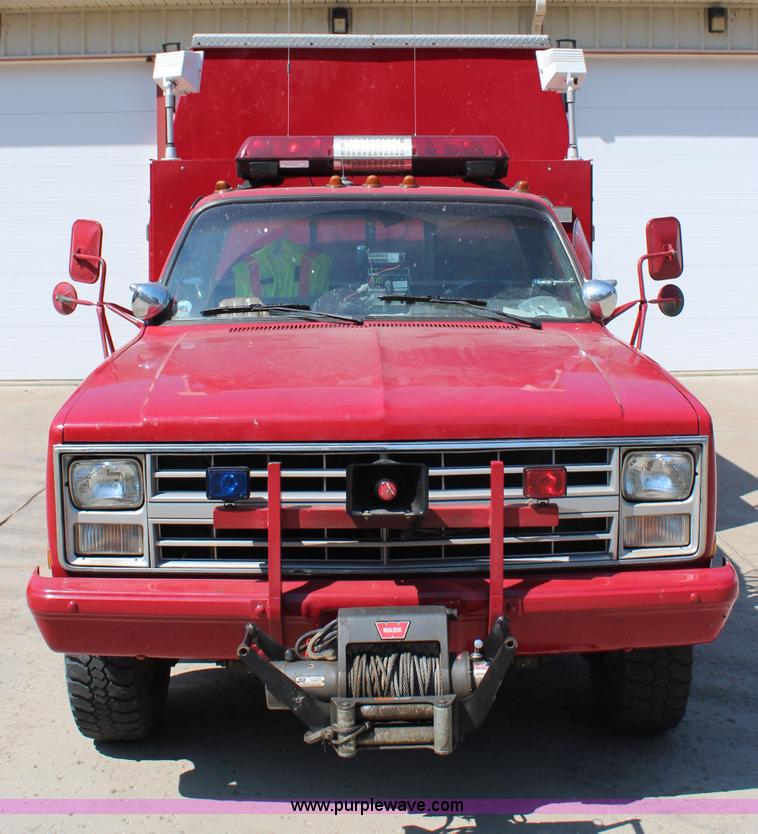 image for item J2170 1985 Chevrolet Custom Deluxe 30 pickup truck