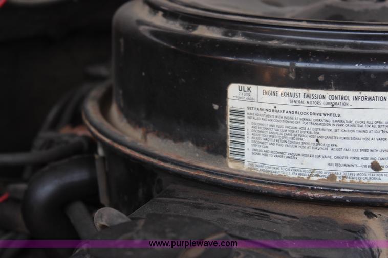 image for item J2170 1985 Chevrolet Custom Deluxe 30 pickup truck