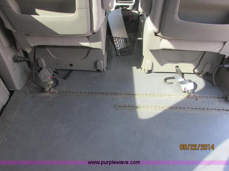 image for item J2460 2008 Chevrolet Uplander Cargo Braun van