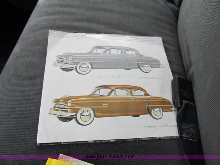 image for item Z9117 1954 Plymouth Savoy