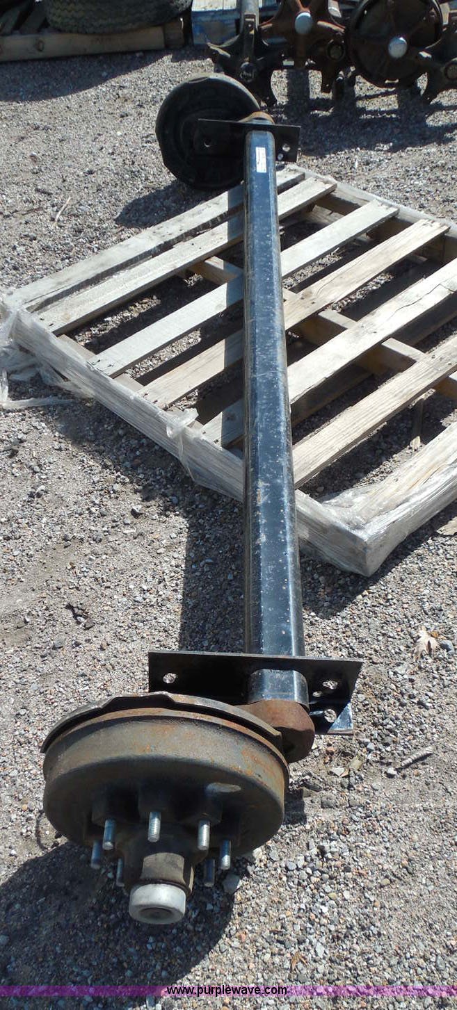 Rockwell American trailer axle in Wichita, KS Item BE9935 sold Purple Wave