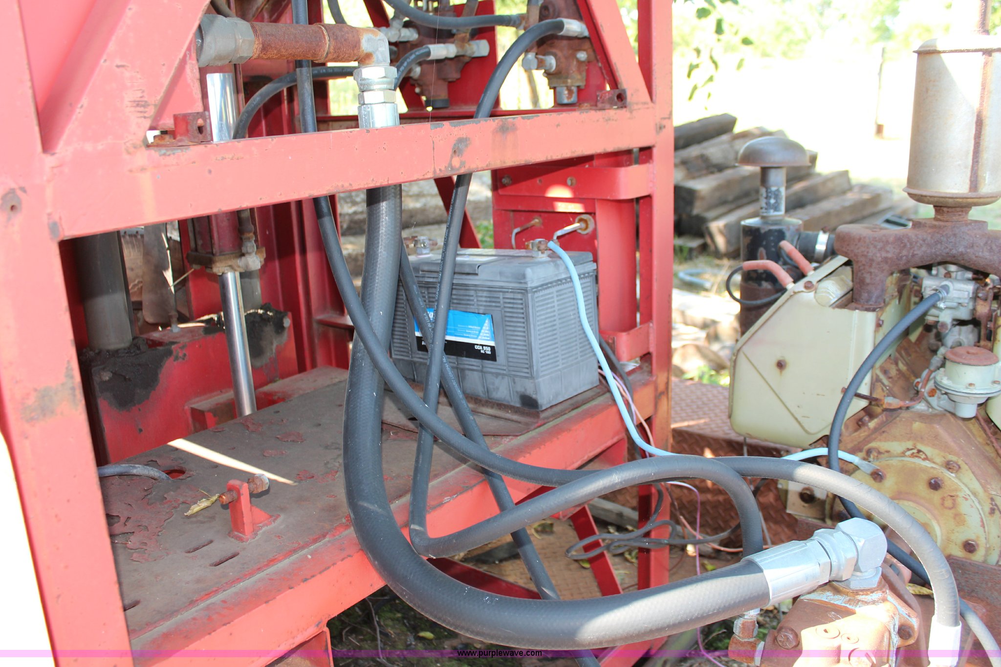 Branick tire cutting machine in Junction City, KS Item I5784 sold