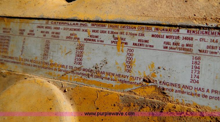 image for item B4825 1994 Kenworth W900B semi truck