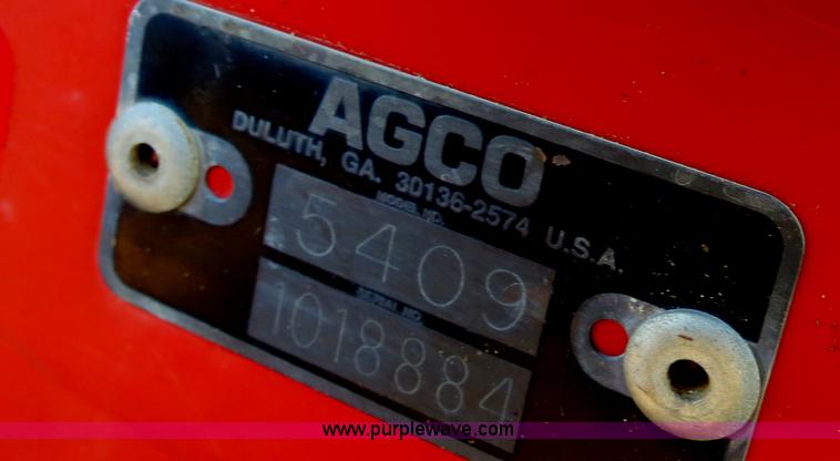 image for item B4829 Agco New Idea 5409 disc mower