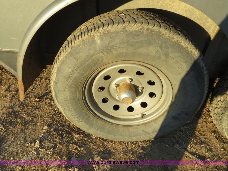 image for item B4831 2004 Pioneer tandem axle stock trailer