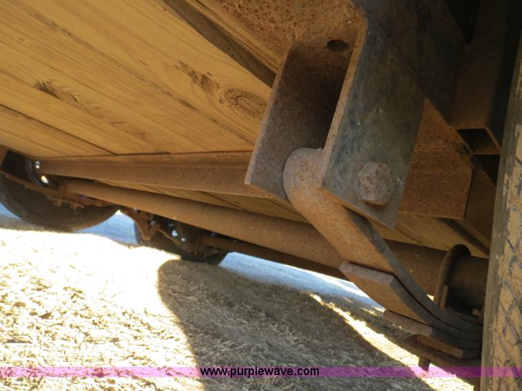 image for item B4831 2004 Pioneer tandem axle stock trailer