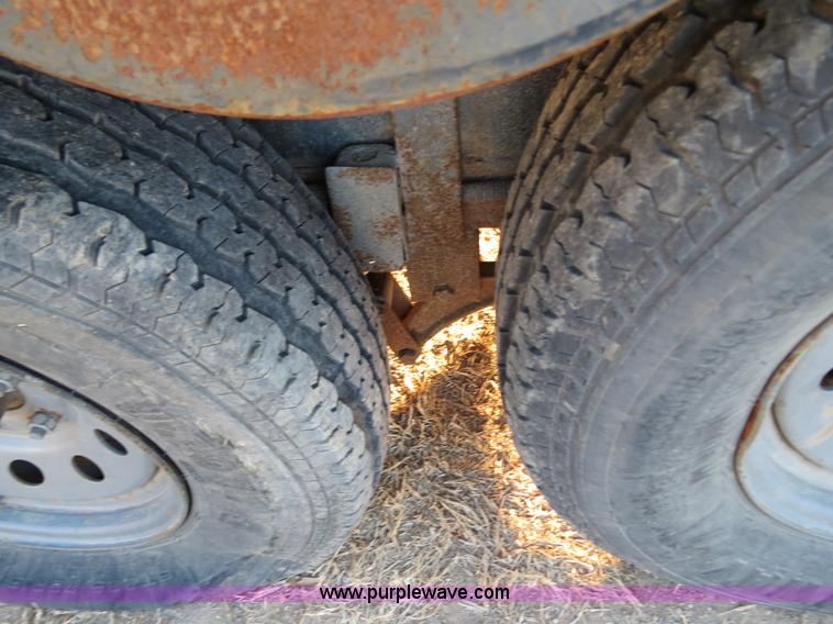 image for item B4831 2004 Pioneer tandem axle stock trailer