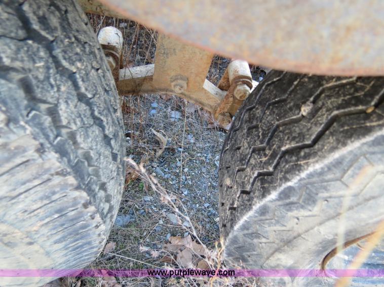 image for item B4832 Shop built utility trailer