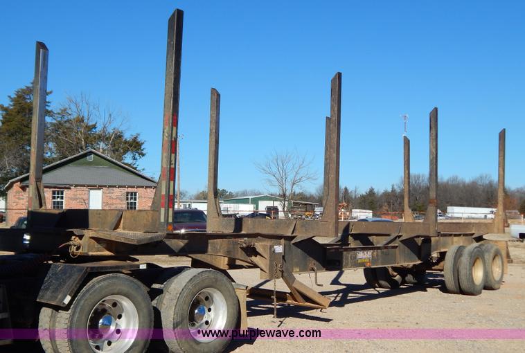 image for item B4837 2001 Pitts LT-40-8-L log trailer