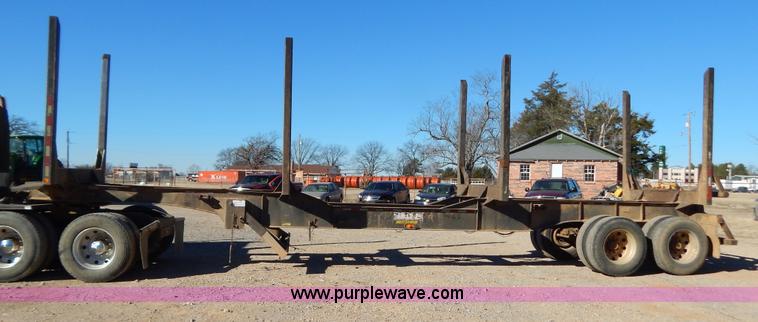 image for item B4837 2001 Pitts LT-40-8-L log trailer