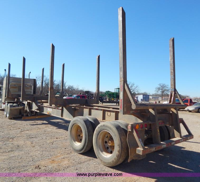 image for item B4837 2001 Pitts LT-40-8-L log trailer