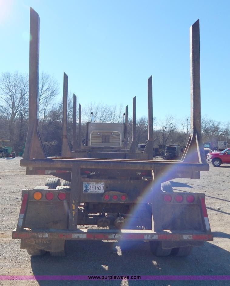 image for item B4837 2001 Pitts LT-40-8-L log trailer