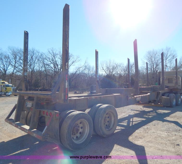 image for item B4837 2001 Pitts LT-40-8-L log trailer