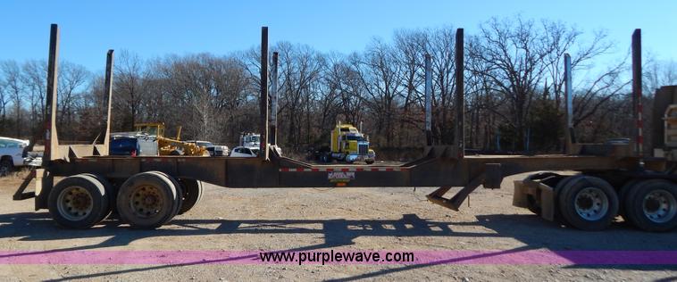 image for item B4837 2001 Pitts LT-40-8-L log trailer