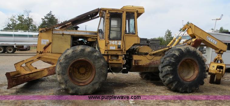 image for item B4840 1997 John Deere 748G skidder