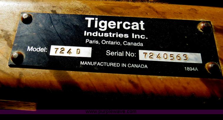 image for item B4844 2004 Tigercat 724D feller buncher