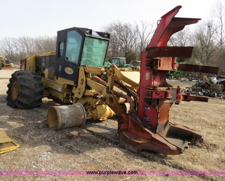 image for item B4846 1996 Timberking TK380 feller buncher