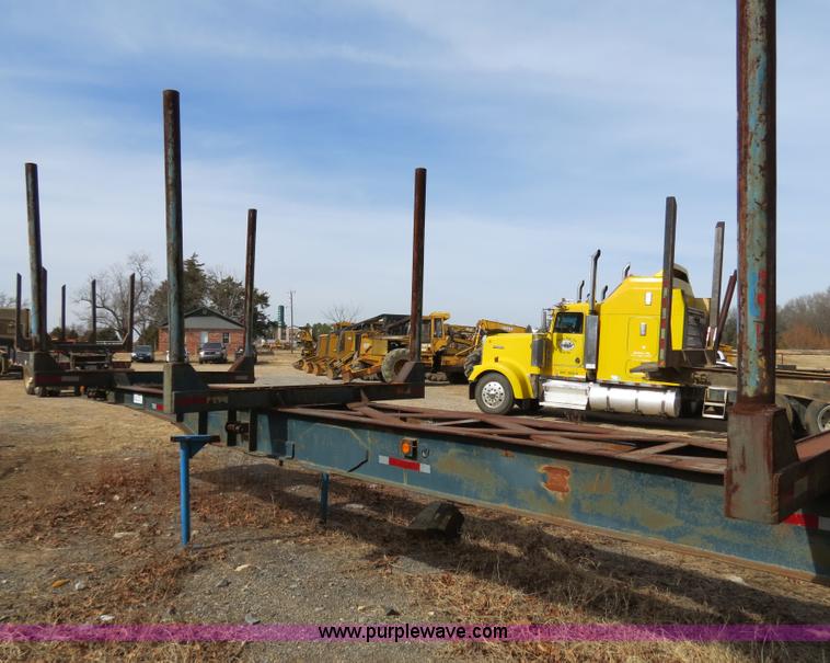 image for item B4847 1981 Lufkin four bunk log trailer